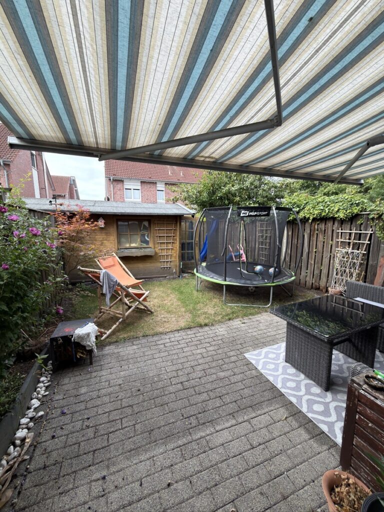 Terrasse und Garten
