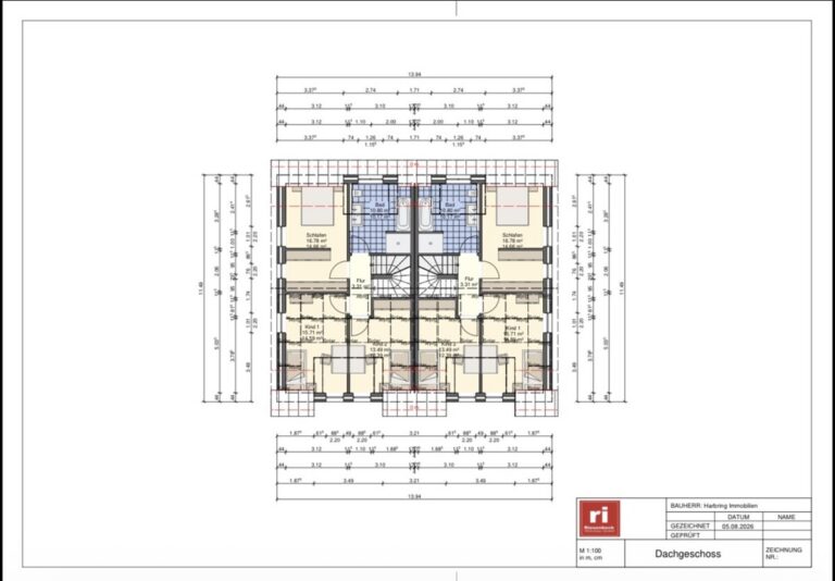 Grundriss Obergeschoss